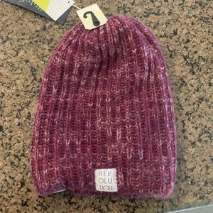 Revolution NWT Purple Beanie
